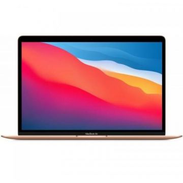 Laptop MacBook Air Retina 13.3 inch 8GB 256GB SSD macOS Big Sur Gold
