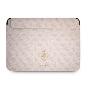 Sleeve profesional pentru notebook/tablet 13'' roz cu logo mare