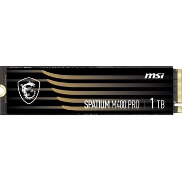 SSD MSI SPATIUM M480 Pro, 1TB, M.2 2280, PCIe 4.0 NVMe