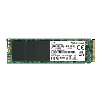 SSD Transcend M.2 MTE110S, 2TB, M.2 2280, PCIe Gen3 x4 NVMe