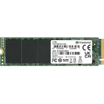 SSD Transcend MTE115S, 1TB, M.2 2280, PCIe Gen3 x4 NVMe