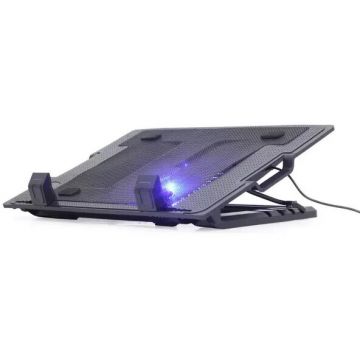 GEMBIRD Cooler laptop Gembird NBS-1F17T-01, 17, 150mm, Negru