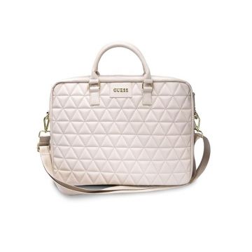 Guess Bag Laptop Pink Quilted GUCB15QLPK Professional