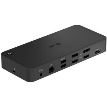 I-TEC Docking Station i-tec CATRIPLEDOCKPDPRO, Negru