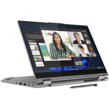 Laptop 2in1 Lenovo ThinkBook 14s Yoga G3 IRU (Procesor Intel® Core™ i7-1355U (12M Cache, up to 5.0 GHz), 14inch FHD Touch, 16GB, 512GB SSD, Intel® Iris Xe Graphics, Windows 11 Pro, Gri)