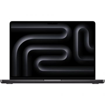 Laptop Apple MacBook Pro 14 2023 (Procesor Apple M3 Pro (11-core CPU / 14-core GPU) 14.2inch Liquid Retina XDR, 18GB, 512GB SSD, Mac OS Sonoma, Layout INT, Negru)