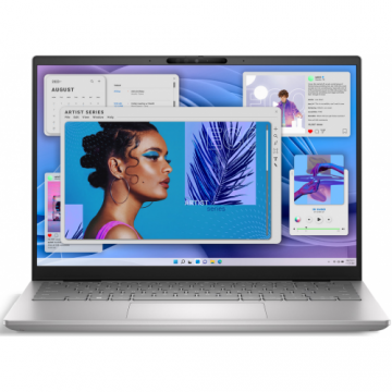 Laptop Inspiron 7430+ WQXGA 14 inch Intel Core i7-13700H 16GB 1TB SSD Windows 11 Pro Silver