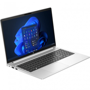 Laptop ProBook 450 G10 Intel Core i5-1335U 15.6inch FHD Intel Iris Xe Graphics 16GB DDR4 SSD 512GB PCIe NVMe Free DOS Pike Silver