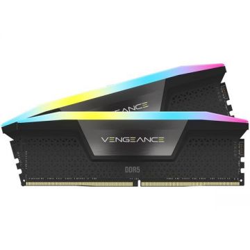 CORSAIR Memorie Corsair Vengeance OC PMIC STD PMIC XMP 3.0 Black Heatspreader 32GB (2x16GB), DDR5, 7200MT/s, CL 34, RGB