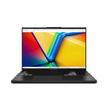 Laptop ASUS Vivobook Pro 16X OLED K6604JI (Procesor Intel® Core™ i9-13980HX (36M Cache, up to 5.60 GHz), 16inch 3.2K 120Hz, 32GB, 1TB SSD, NVIDIA GeForce RTX 4070 @8GB, DLSS 3.0, Win 11 Pro, Negru)