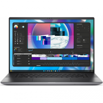 Laptop Dell Precision 5680 (Procesor Intel® Core™ i9-13900H (24M Cache, up to 5.40 GHz) 16inch OLED, 32GB, 1TB SSD, NVIDIA GeForce RTX 3500 @12GB, Win 11 Pro, Gri)