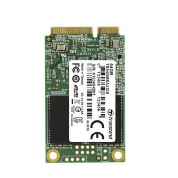 SSD Transcend MSA230S, 64GB, SATA3, mSATA 3D NAND