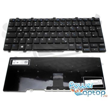 Tastatura Dell Latitude E5250 layout UK fara rama enter mare