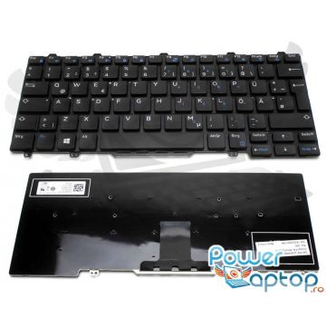 Tastatura Dell Latitude E7250 layout UK fara rama enter mare