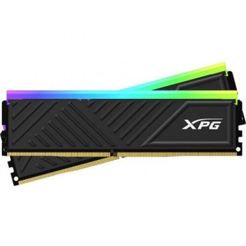 Adata Kit Memorie A-Data XPG Spectrix D35 RGB Intel XMP 2.0, 64GB, DDR4-3200MHz, CL16, Dual Channel