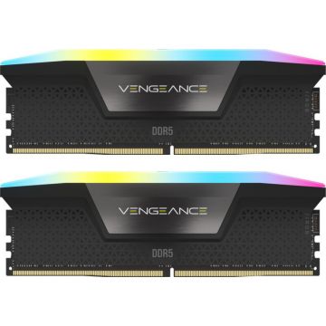 CORSAIR Memorie Corsair Vengeance RGB 32GB DDR5 6400MHz CL32 Dual Channel Kit