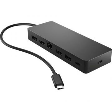 HP Hub USB HP Universal USB-C Multiport, Negru