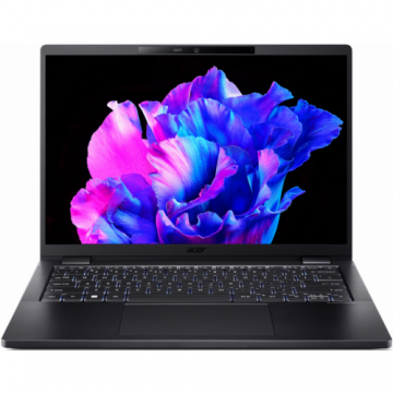 Laptop Acer Travel Mate P2 TMP614-53 (Procesor Intel® Core™ i7-1355U (12M Cache, up to 5.0 GHz) 14inch WQXGA+, 32GB, 1TB SSD, Intel Iris Xe Graphics, Windows 11 Pro, Negru)