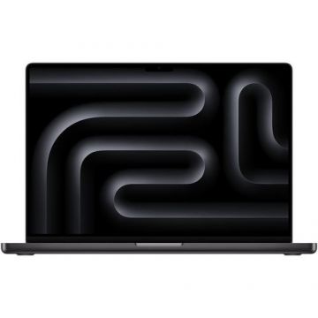 Laptop Apple MacBook Pro 16 2023 (Procesor Apple M3 Pro (12-core CPU / 18-core GPU) 16.2inch Liquid Retina XDR, 36GB, 512GB SSD, Mac OS Sonoma, Layout INT, Negru)