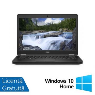 Laptop Refurbished Dell Latitude 5490, Intel Core i5-8350U 1.70GHz, 8GB DDR4, 256GB SSD, 14 Inch HD, Webcam + Windows 10 Home