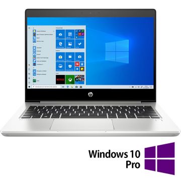 Laptop Refurbished HP ProBook 430 G6, Intel Core i5-8265U 1.60 - 3.90GHz, 8GB DDR4, 256GB SSD, 13.3 Inch Full HD, Webcam + Windows 10 Pro