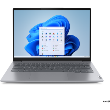 Laptop ThinkBook 14 G6 ABP WUXGA 14 inch AMD Ryzen 5 7530U 16GB 256GB SSD Windows 11 Pro Arctic Grey