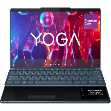 Laptop Yoga Book 9 13IRU8 13.3 inch 2.8K OLED Touch Intel Core i7-1355U 16GB DDR5 1TB SSD Windows 11 Pro Tidal Teal
