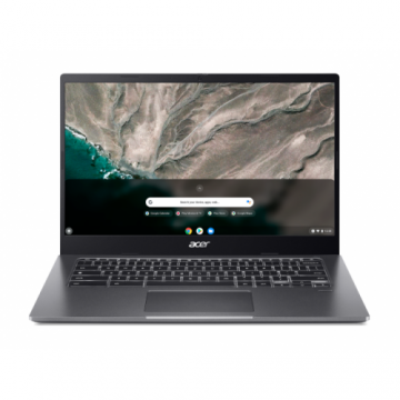 Laptop Chromebook 514CB514-1WT FHD 14 inch Intel Core i5-1135G7 8GB 128GB SSD Chrome OS Steel Grey