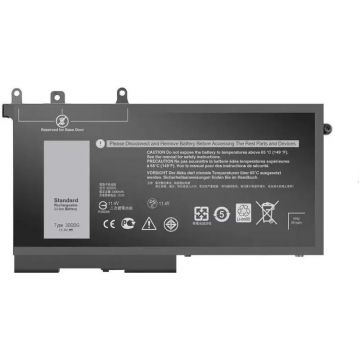 Acumulator notebook Baterie pentru Dell  3DDDG Li-Polymer 4254mAh 3 celule 11.4V