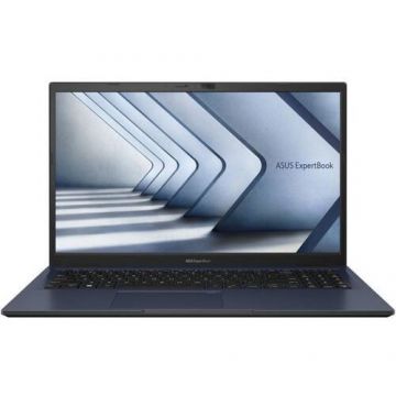 Asus Laptop Asus B1 B1502CVA, Intel Core i3-1315U, 15.6 inch FHD, 8GB RAM, 256GB SSD, IR Webcam, Free DOS, Negru