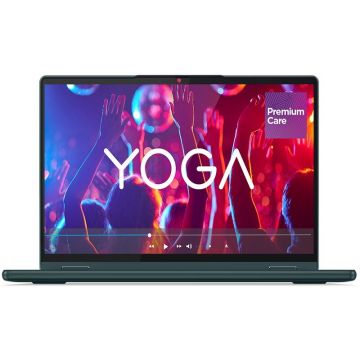 Lenovo Laptop 2 in 1 Lenovo Yoga 6 13ABR8, AMD Ryzen 7 7730U, 13.3 inch WUXGA Touch, 16GB RAM, 512GB SSD, Windows 11 Home, Albastru