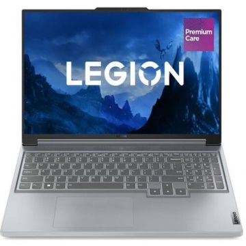 Lenovo Laptop Gaming Lenovo Legion Slim 5 16APH8, AMD Ryzen 5 7640HS, 16 inch WQXGA, 16GB RAM, 512GB SSD, nVidia RTX 4060 8GB, Free DOS, Gri