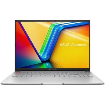 Asus Laptop Asus VivoBook Pro K6602VV, Intel Core i9-13900H, 16 inch WQXGA, 16GB RAM, 1TB SSD, nVidia RTX 4060 8GB, Windows 11 Pro, Argintiu
