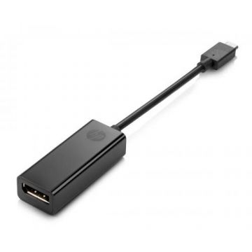 HP Adaptor HP 4SH08AA, USB Type C - DisplayPort, Negru