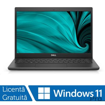 Laptop Dell Latitude 3420 cu procesor Intel® Core™ i5-1145G7 pana la 4.40GHz, Memorie 16GB DDR4,256GB SSD, Video Integrat Intel® Iris® Xe Graphics, Display 14