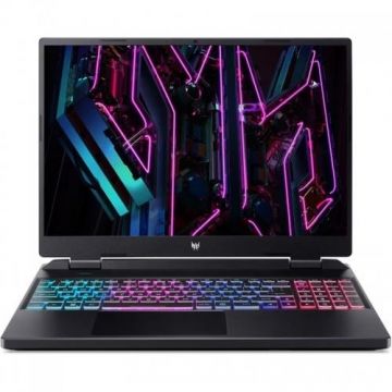 Laptop Gaming Acer Predator Helios Neo 16 PHN16-71 (Procesor Intel® Core™ i7-13700HX (30M Cache, up to 5.0 GHz), 16inch WUXGA, 16GB DDR5, 512GB SSD, NVIDIA GeForce RTX 4050 @6GB, DLSS 3.0, Negru)