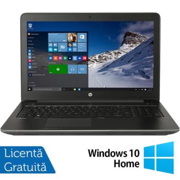 Laptop Refurbished HP ZBook 15 G3, Intel Core i7-6700HQ 2.60 - 3.50GHz, 16GB DDR4, 256GB SSD, 15.6 Inch Full HD, Tastatura Numerica, Webcam + Windows 10 Home