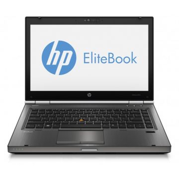 Laptop Second Hand HP EliteBook 8470p, Intel Core i5-3340M 2.70GHz, 4GB DDR3, 128GB SSD, DVD-RW, 14 Inch HD, Fara Webcam, Grad B
