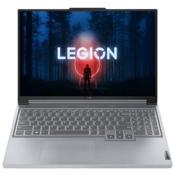 Laptop Gaming Lenovo Legion Slim 5 16APH8 AMD Ryzen 7 7840HS, 16'', 165 Hz, 32 GB, 1 TB SSD, NVIDIA GeForce RTX 4070, No OS, Misty Grey