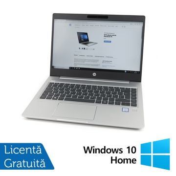 Laptop Refurbished HP EliteBook 440 G6, Intel Core i5-8265U 1.60 - 3.90GHz, 8GB DDR4, 256GB SSD, 14 Inch Full HD, Webcam + Windows 10 Home