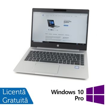Laptop Refurbished HP EliteBook 440 G6, Intel Core i5-8265U 1.60 - 3.90GHz, 8GB DDR4, 256GB SSD, 14 Inch Full HD, Webcam + Windows 10 Pro
