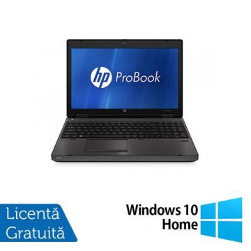 Laptop Refurbished HP ProBook 6560b, Intel Core i5-2450M 2.50GHz, 8GB DDR3, 256GB SSD, 15.6 Inch HD, Webcam + Windows 10 Home