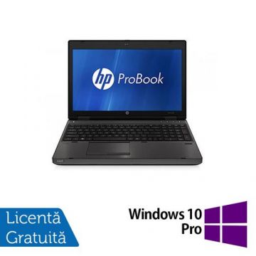 Laptop Refurbished HP ProBook 6560b, Intel Core i5-2450M 2.50GHz, 8GB DDR3, 256GB SSD, 15.6 Inch HD, Webcam + Windows 10 Pro