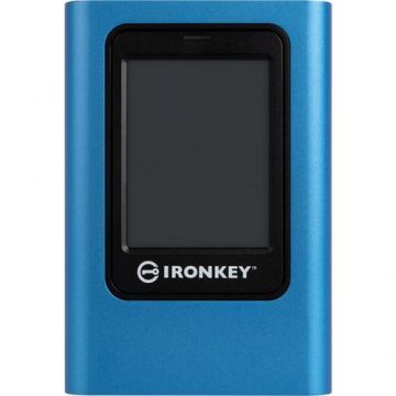 SSD Extern Kingston IronKey Vault Privacy 80, 1.92TB, USB 3.2 Gen 1 (Albastru)