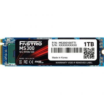 SSD MegaFastro MS300, 1TB, PCI-Express Gen4x4, NVMe 1.4