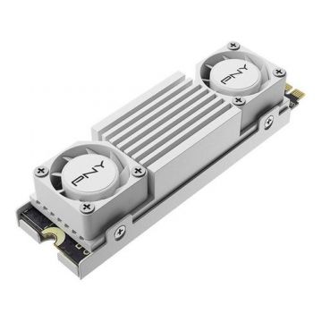 SSD PNY XLR8 CS3150, 2TB, M.2 2280, PCIe Gen5 x4, Radiator (Alb)