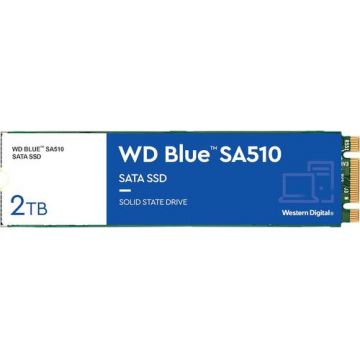 SSD Western Digital Blue SA510 2TB, SATA-III, M.2 2280