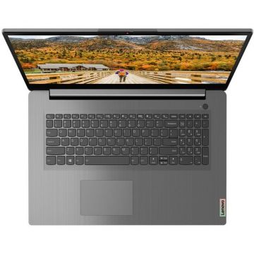 Laptop IdeaPad 3 17ALC6 Ryzen 5 5500U 17.3inch FHD 8GB DDR4 SSD 512GB Windows 11 Home Arctic Grey