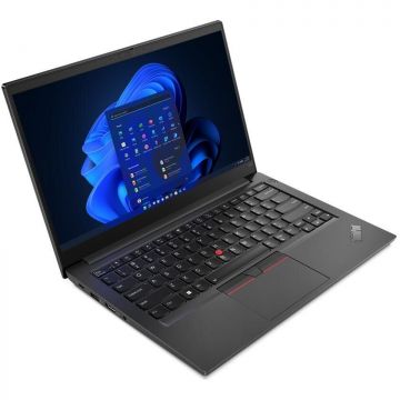 Laptop ThinkPad E14 14inch Full HD Intel Core i5-1235U 8GB DDR4-SDRAM 256GB SSD Wi-Fi 6 Windows 11 Pro Negru