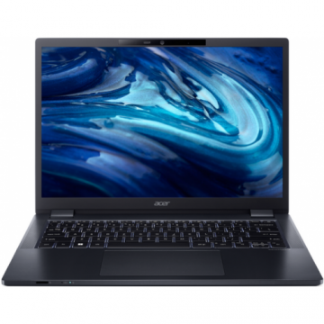 Laptop Travel Mate P4 TMP414 WUXGA 14 inch AMD Ryzen 5 Pro 6650U 16GB 512GB SSD Free Dos Dark Blue